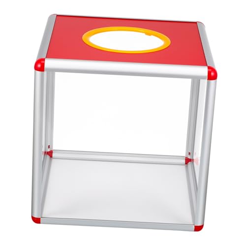 HOODANCOS Lotteriebox Design Abschließbar für Gewinnspiele Spendenaktionen Abstimmungen Hochzeiten und Besondere Anlässe Langlebig von HOODANCOS