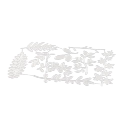 HOODANCOS Metallmesser -Messerform aus Metall Sammelalbum Schneidwerkzeug Blumen Stanzformen Herstellung DIY schneiden sterben handwerk schneiden sterben Kohlenstoffstahl Silber von HOODANCOS