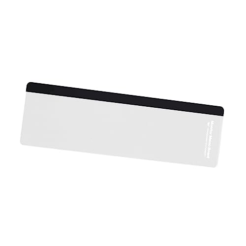 HOODANCOS Monitor Memo Board für Computer Memo Pad und Telefonhalter für Effizientes Arbeiten im Home Office Selbstklebend Leicht und Elegant von HOODANCOS