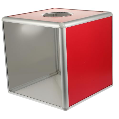 HOODANCOS Multifunktionale Lotteriebox aus Material für Spenden und Meetings Sichere Aufbewahrung von Bargeld und Briefen Zufällige Farbwahl HOODANCOS Multifunktionale Lotteriebox aus Material für Spenden und Meetings Sichere Aufbewahrung von Bargeld und Briefen Zufällige Farbwahl von HOODANCOS