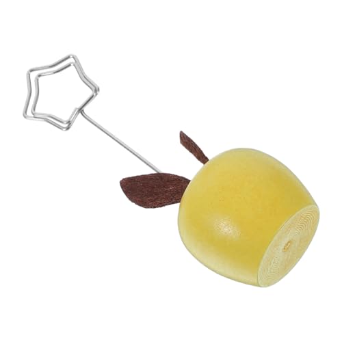 HOODANCOS Nachrichtenordner Vintage Briefbeschwerer Büro Andenken Briefbeschwerer Für Die Küche Dekorationen Für Die Küche Schreibtisch Memohalter Bilderclip Holz Gelb HOODANCOS Nachrichtenordner Vintage Briefbeschwerer Büro Andenken Briefbeschwerer Für Die Küche Dekorationen Für Die Küche Schreibtisch Memohalter Bilderclip Holz Gelb von HOODANCOS
