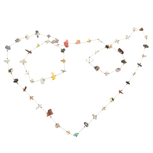 HOODANCOS Natursteinperlen für DIY Schmuck Kristallperlen für Armbänder Halsketten Dekoration und Langlebig und Unisex von HOODANCOS