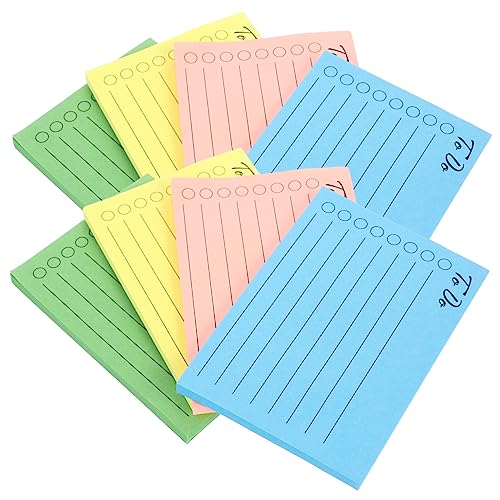 HOODANCOS Notizaufkleber Selbstklebende Memo Sticker für Büro und Zuhause für To Do Listen und Markierungen von HOODANCOS