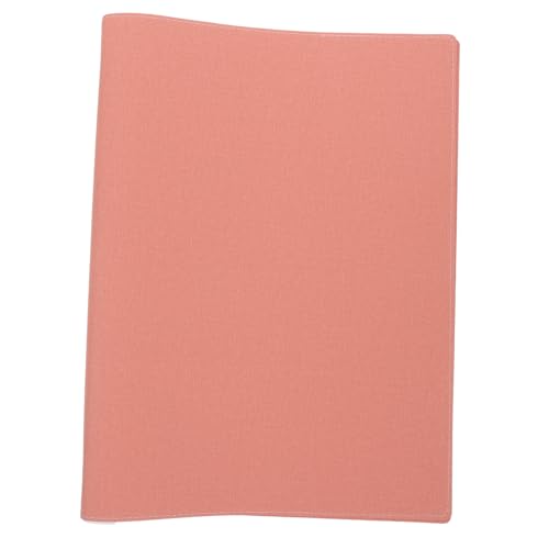 HOODANCOS Ordner Bindemittel Schule notizbuch tragbar Klassenzimmer Notizbücher Sammelbuchbinder Hard-Hand-Kontoabdeckung Blindabdeckung Notizblock-Hülle Desktop-Datei-Organizer Pu von HOODANCOS