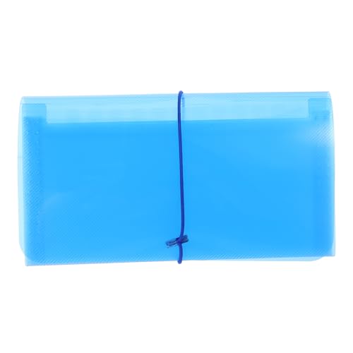 HOODANCOS Ordner Organpaket bürobedarf bankordner aufbewahrungstasche Ordner zur Aufbewahrung von Ordnern expandieren Rechnung Organisator für Papierakten Dokumentenhalter aus Papier pp Blue von HOODANCOS