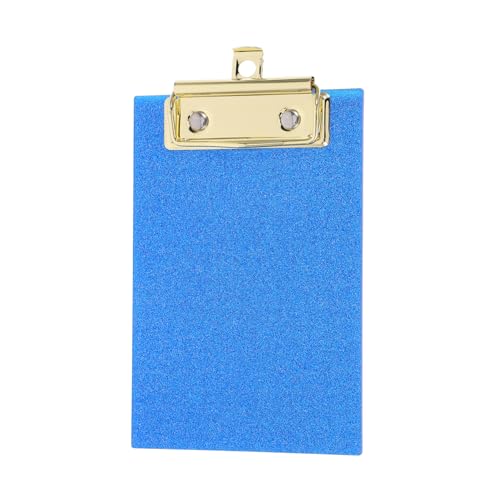 HOODANCOS Ordnerbrett Speicherklemme Dateiordner-Zwischenablage Pflegeklemmbrett klein Planke Dateiordner der Zwischenablage Konferenz-Schreibtafel Büroklammern Acryl Blue HOODANCOS Ordnerbrett Speicherklemme Dateiordner-Zwischenablage Pflegeklemmbrett klein Planke Dateiordner der Zwischenablage Konferenz-Schreibtafel Büroklammern Acryl Blue von HOODANCOS