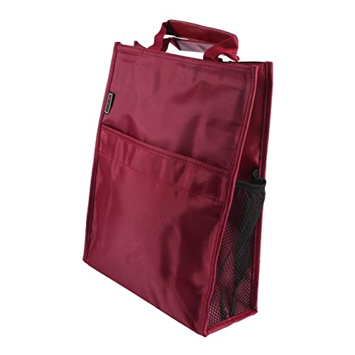 HOODANCOS Oxford Dokumentenorganizer mit Reißverschluss und Handgriff Große Kapazität für Schule Büro und Freizeit Rot für Einkäufe und Ausflüge und Wiederverwendbar HOODANCOS Oxford Dokumentenorganizer mit Reißverschluss und Handgriff Große Kapazität für Schule Büro und Freizeit Rot für Einkäufe und Ausflüge und Wiederverwendbar von HOODANCOS