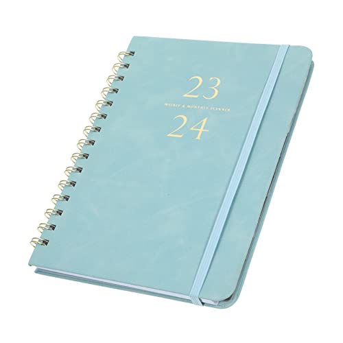 HOODANCOS PU Leder Notizbuch Tragbarer Planer für Tägliche Nutzung Akademischer Notizblock mit Flexiblem Design Stilvolles und Notizbuch für Büroangestellte HOODANCOS PU Leder Notizbuch Tragbarer Planer für Tägliche Nutzung Akademischer Notizblock mit Flexiblem Design Stilvolles und Notizbuch für Büroangestellte von HOODANCOS