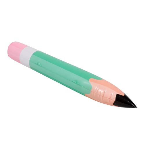 HOODANCOS PVC Aufblasbarer Großer Bleistift Ballon Grün Langlebige Klassenzimmer und Partydekoration Realistische Farbgestaltung für Schulanfang Kindergeburtstag und Festveranstaltungen HOODANCOS PVC Aufblasbarer Großer Bleistift Ballon Grün Langlebige Klassenzimmer und Partydekoration Realistische Farbgestaltung für Schulanfang Kindergeburtstag und Festveranstaltungen von HOODANCOS