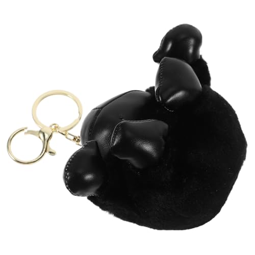 HOODANCOS Plüsch Gorilla Schlüsselanhänger Kuscheliger Gorilla Anhänger Schlüsselring Taschenanhänger Schwarz Weicher Kuscheltier Anhänger für Rucksack Geldbörse Vielseitiger HOODANCOS Plüsch Gorilla Schlüsselanhänger Kuscheliger Gorilla Anhänger Schlüsselring Taschenanhänger Schwarz Weicher Kuscheltier Anhänger für Rucksack Geldbörse Vielseitiger von HOODANCOS