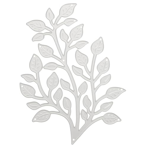 HOODANCOS Präge messer form Stanzschablone für Stanzformen Schablone Schablonen schneiden Ausschnitte für Klassenzimmer Blattausschnitte Kohlenstoffstahl Silver von HOODANCOS