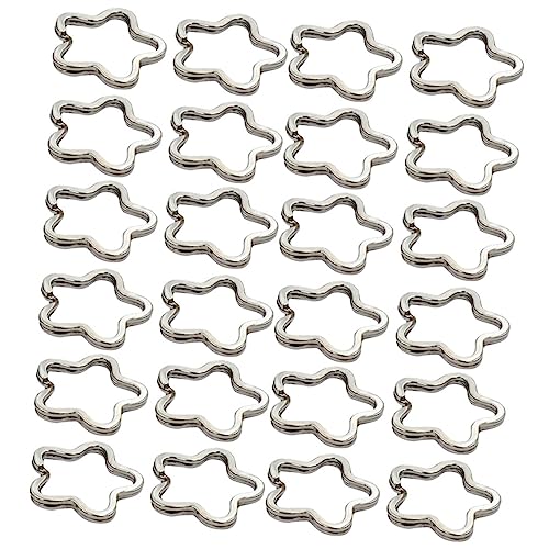 HOODANCOS Schlüsselanhänger-set Aus Metall 80-teilig Blumen-schlüsselanhänger Zubehör Schlüsselanhänger-set Für Heimhandwerk HOODANCOS Schlüsselanhänger-set Aus Metall 80-teilig Blumen-schlüsselanhänger Zubehör Schlüsselanhänger-set Für Heimhandwerk von HOODANCOS