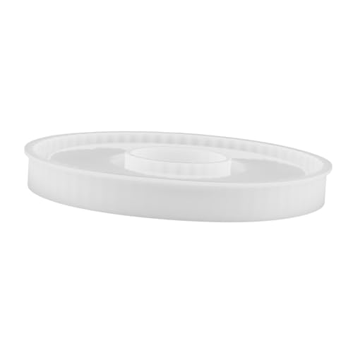 HOODANCOS Schmucktablettformen Für Epoxidsilikon Formschale Dekoration Klein Gips Gießen Fondant Epoxid-gießform Schlüssel Schalenform Ehemalige Formenschale Weiß Kieselgel HOODANCOS Schmucktablettformen Für Epoxidsilikon Formschale Dekoration Klein Gips Gießen Fondant Epoxid-gießform Schlüssel Schalenform Ehemalige Formenschale Weiß Kieselgel von HOODANCOS