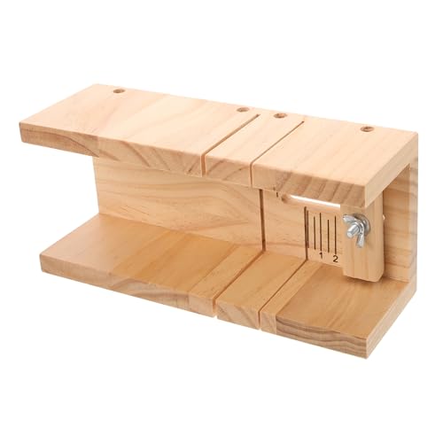 HOODANCOS Seifenschneider Werkzeug Schneiden doppelt komfortabel Hersteller Halter Seifenform aus Holz Doppelschlitz-Schneideform Schneideunterlage aus Holz Schneideformen für Seife Metall HOODANCOS Seifenschneider Werkzeug Schneiden doppelt komfortabel Hersteller Halter Seifenform aus Holz Doppelschlitz-Schneideform Schneideunterlage aus Holz Schneideformen für Seife Metall von HOODANCOS