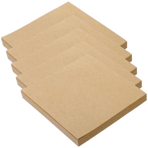 HOODANCOS Selbstklebende Notizzettel Praktische Memo Pads für Haftnotizen für To Do Listen und Erinnerungen Vielseitig Einsetzbar und Stark Haftend Schule von HOODANCOS