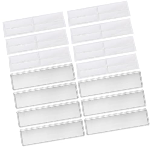 HOODANCOS Selbstklebende Transparente Etikettenhalter mit Weißen Karten Wasserfest für Supermarktregale Vorratsdosen Büroorganisation Binder Labels Holder Cards Protection Covers HOODANCOS Selbstklebende Transparente Etikettenhalter mit Weißen Karten Wasserfest für Supermarktregale Vorratsdosen Büroorganisation Binder Labels Holder Cards Protection Covers von HOODANCOS