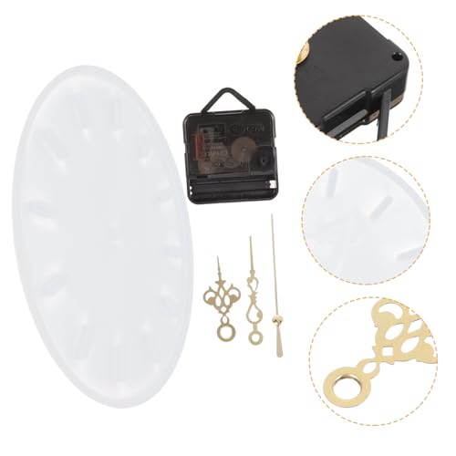 HOODANCOS Silikonform Runde Uhr Gießform für Epoxidharz DIY Clock Mold mit Hoher Elastizität Reißfest Wiederverwendbar Leicht zu Reinigen für Bastelarbeiten und Wanddekoration HOODANCOS Silikonform Runde Uhr Gießform für Epoxidharz DIY Clock Mold mit Hoher Elastizität Reißfest Wiederverwendbar Leicht zu Reinigen für Bastelarbeiten und Wanddekoration von HOODANCOS