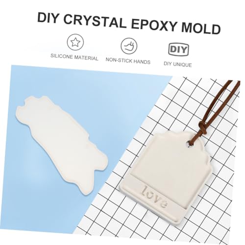 HOODANCOS Silikonform Türschild DIY Gießform Hochtemperaturbeständig für Epoxidharz Türanhänger Kreative Handwerksformen Weiß HOODANCOS Silikonform Türschild DIY Gießform Hochtemperaturbeständig für Epoxidharz Türanhänger Kreative Handwerksformen Weiß von HOODANCOS