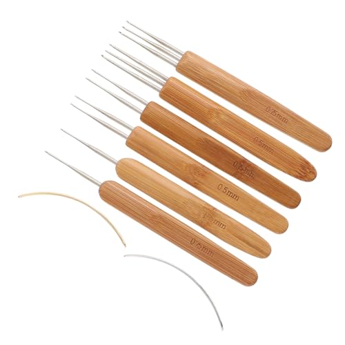 HOODANCOS Teiliges Ergonomische Häkelnadeln für Dreadlocks und Haarflechten Glatte Oberfläche Langlebige DIY Strickwerkzeuge für Einfaches Flechten und Styling für Langanhaltenden Komfort HOODANCOS Teiliges Ergonomische Häkelnadeln für Dreadlocks und Haarflechten Glatte Oberfläche Langlebige DIY Strickwerkzeuge für Einfaches Flechten und Styling für Langanhaltenden Komfort von HOODANCOS