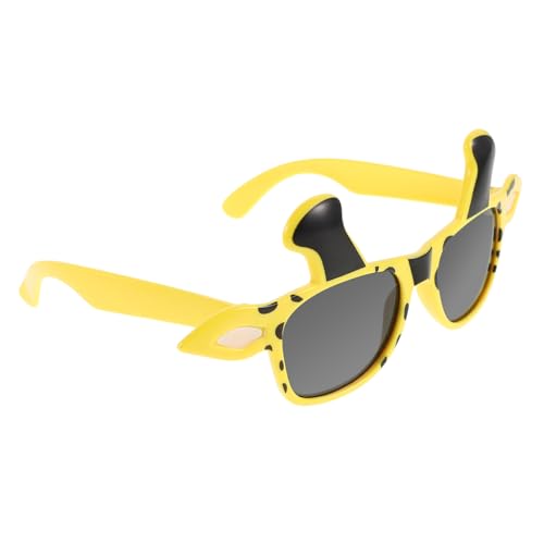 HOODANCOS Tierische Sonnenbrille mit Giraffen Muster Lustige Kostümbrille für Party Accessoires für Geburtstagsfeiern und Shower Leicht und Bequem für von HOODANCOS