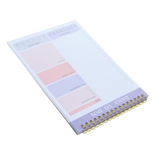 HOODANCOS Tragbarer Notizblock mit To Do Liste Täglicher Planer für Studenten Empfindliches Design Notizen und Planung für Schule und Erhältlich HOODANCOS Tragbarer Notizblock mit To Do Liste Täglicher Planer für Studenten Empfindliches Design Notizen und Planung für Schule und Erhältlich von HOODANCOS