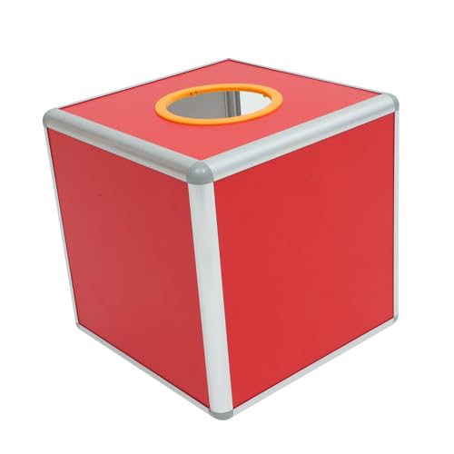 HOODANCOS Transparente Spendenbox aus Mittelgroße und Abstimmungsbox für Veranstaltungen Fundraising und Spendenaktionen Vielseitig Einsetzbar als Abstimmungsbehälter und Vorschlagsbox von HOODANCOS