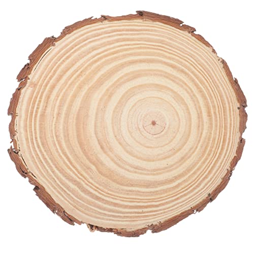 HOODANCOS Unbehandelte Runde Holzscheibe Robuste DIY Holzplatte zum Bemalen Basteln Holzstück für Centerpiece Dekoration Kreative Handwerksprojekte HOODANCOS Unbehandelte Runde Holzscheibe Robuste DIY Holzplatte zum Bemalen Basteln Holzstück für Centerpiece Dekoration Kreative Handwerksprojekte von HOODANCOS