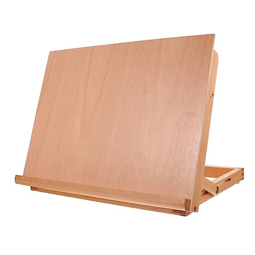 HOODANCOS Verstellbare Tischstaffelei Holz Faltbares Zeichentablett für Malen Zeichnen und Skizzieren für Künstler und Hobbyisten Leicht zu Transportieren Lagern HOODANCOS Verstellbare Tischstaffelei Holz Faltbares Zeichentablett für Malen Zeichnen und Skizzieren für Künstler und Hobbyisten Leicht zu Transportieren Lagern von HOODANCOS