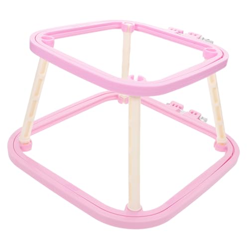 HOODANCOS Verstellbarer Französischer Doppelstock Stickrahmenständer aus Platzsparendes Design Stabiler Tischhalter für Kreuzstich und Quilt handwerk für DIY nähzubehör HOODANCOS Verstellbarer Französischer Doppelstock Stickrahmenständer aus Platzsparendes Design Stabiler Tischhalter für Kreuzstich und Quilt handwerk für DIY nähzubehör von HOODANCOS