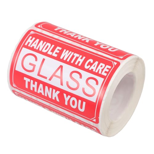 HOODANCOS Vorsicht Zerbrechlich Aufkleber Selbstklebend Warnetiketten Versandkartons Fragile Sticker für Umzug und Transport Praktische Warnhinweise für Pakete HOODANCOS Vorsicht Zerbrechlich Aufkleber Selbstklebend Warnetiketten Versandkartons Fragile Sticker für Umzug und Transport Praktische Warnhinweise für Pakete von HOODANCOS