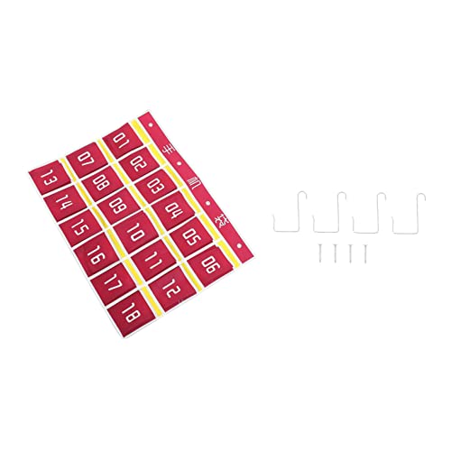 HOODANCOS Wandmontierter Pocket Chart Organizer mit Fächern Hängender Telefon und Multifunktionshalter aus Robustem Material Installieren Platzsparend für Zuhause und Büro HOODANCOS Wandmontierter Pocket Chart Organizer mit Fächern Hängender Telefon und Multifunktionshalter aus Robustem Material Installieren Platzsparend für Zuhause und Büro von HOODANCOS