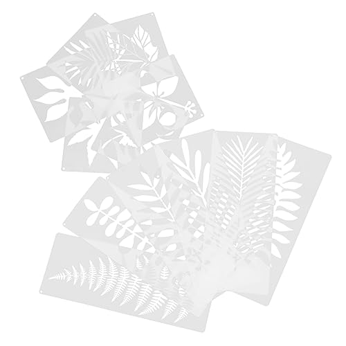 HOODANCOS Wiederverwendbare Zeichen- Und Bastelschablonen 12-teiliges Set Material Zum Basteln Und Malen Zufälliger Stil HOODANCOS Wiederverwendbare Zeichen- Und Bastelschablonen 12-teiliges Set Material Zum Basteln Und Malen Zufälliger Stil von HOODANCOS