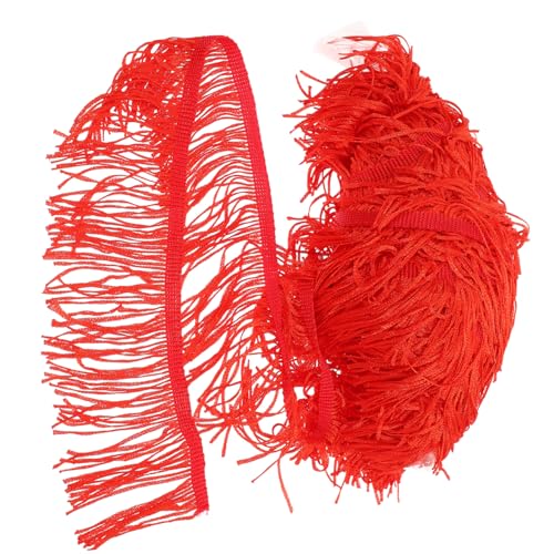 HOODANCOS selbstgemachte Fransen modern hängend Quasten zeitgenössisch trimmen Laternenzubehör DIY zubehör Lampenschirm Fransen Laternen-Fransendekoration Polyester rot HOODANCOS selbstgemachte Fransen modern hängend Quasten zeitgenössisch trimmen Laternenzubehör DIY zubehör Lampenschirm Fransen Laternen-Fransendekoration Polyester rot von HOODANCOS