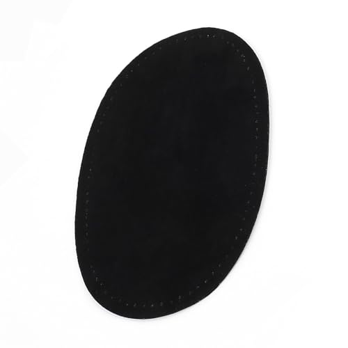 1 Paar ovale Ellbogenknie-Patches zum Aufnähen, Reparaturflicken, Bastelbedarf, Bekleidungszubehör für Pullover, Hosen von HOOLRZI