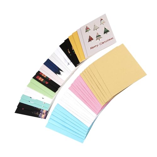 24 x elegante Weihnachtsgrußkarten, Weihnachtssegenkarten-Set mit Umschlägen, zum Teilen des Vergnügens mit dem Liebhaber von HOOLRZI