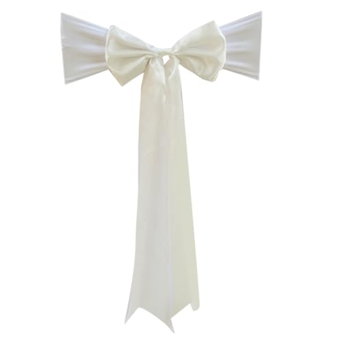 Bänder für Stuhllehne mit verlängertem Schwanzband für Hochzeit, verschönert Veranstaltungsraum, Stuhldekoration Bänder für Stuhllehne mit verlängertem Schwanzband für Hochzeit, verschönert Veranstaltungsraum, Stuhldekoration von HOOLRZI