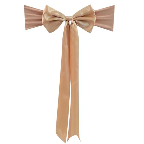 Bänder für Stuhllehne mit verlängertem Schwanzband für Hochzeit, verschönert Veranstaltungsraum, Stuhldekoration Bänder für Stuhllehne mit verlängertem Schwanzband für Hochzeit, verschönert Veranstaltungsraum, Stuhldekoration von HOOLRZI