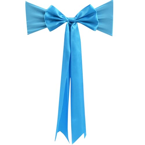 Bänder für Stuhllehne mit verlängertem Schwanzband für Hochzeit, verschönert Veranstaltungsraum, Stuhldekoration Bänder für Stuhllehne mit verlängertem Schwanzband für Hochzeit, verschönert Veranstaltungsraum, Stuhldekoration von HOOLRZI