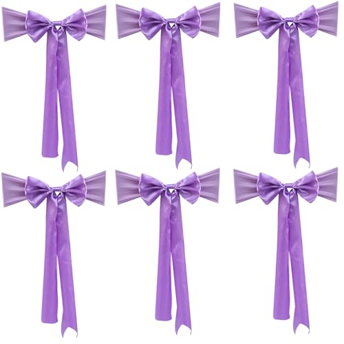 Bänder für Stuhllehne mit verlängertem Schwanzband für Hochzeit, verschönert Veranstaltungsraum, Stuhldekoration Bänder für Stuhllehne mit verlängertem Schwanzband für Hochzeit, verschönert Veranstaltungsraum, Stuhldekoration von HOOLRZI