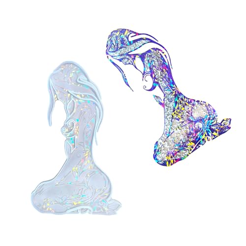 Einzigartige Wanddekoration für Zuhause und Büro, flexible 3D-Form, kniende Frau, Form für Epoxidharz, Kunst und Wanddekoration Einzigartige Wanddekoration für Zuhause und Büro, flexible 3D-Form, kniende Frau, Form für Epoxidharz, Kunst und Wanddekoration von HOOLRZI