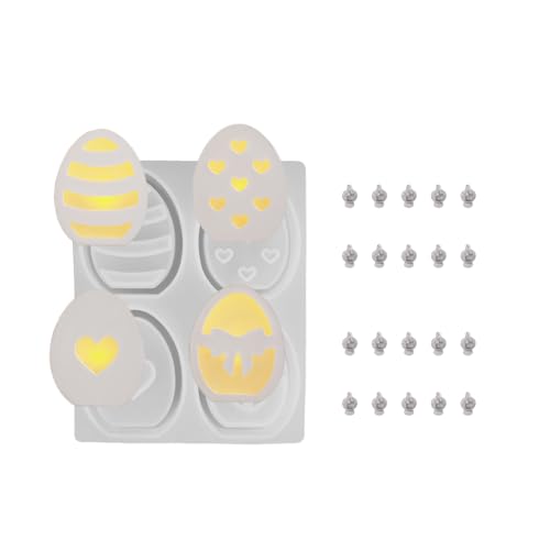 Einzigartiges Design, Eier, flexible Silikonmaterialien für Epoxidharz, Schmuckteller, Aufbewahrung, Handwerk von HOOLRZI