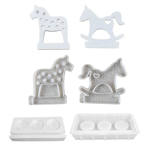 Gießformen, Kerzenhalter, Silikon, Handarbeit, Formen, Anhänger, 3D-Kerzenständer, Dekorationen Gießformen, Kerzenhalter, Silikon, Handarbeit, Formen, Anhänger, 3D-Kerzenständer, Dekorationen von HOOLRZI