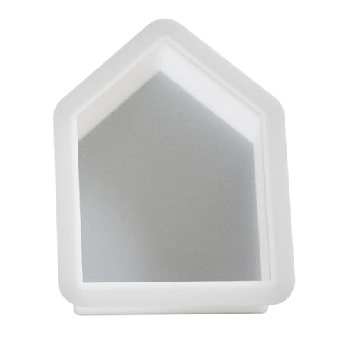 Große Geometrie-Silikonform, Buchstütze, Epoxidharz, Schreibtischdekoration, Bücherregal, Zubehör, Formwerkzeug von HOOLRZI