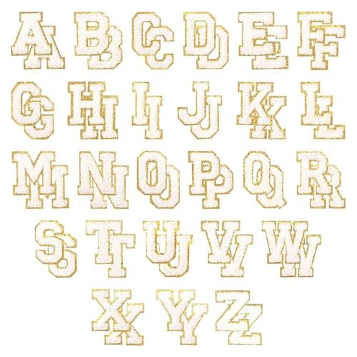 HOOLRZI 1 Set Buchstaben bestickte Patches A-Z Buchstaben-Aufkleber Buchstaben-Flicken Reparaturflicken Nähen Flicken für Kleidung Tasche HOOLRZI 1 Set Buchstaben bestickte Patches A-Z Buchstaben-Aufkleber Buchstaben-Flicken Reparaturflicken Nähen Flicken für Kleidung Tasche von HOOLRZI