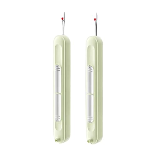HOOLRZI 2/3 Stück 2-in-1 Nadeleinfädler, Nahttrenner, Nähwerkzeug, praktisches Fadenpicker für Handwerk, Quilten HOOLRZI 2/3 Stück 2-in-1 Nadeleinfädler, Nahttrenner, Nähwerkzeug, praktisches Fadenpicker für Handwerk, Quilten von HOOLRZI