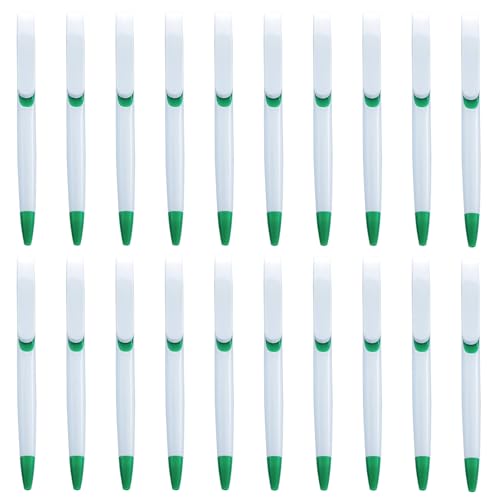 HOOLRZI 20 Stück Kugelschreiber Büro Signing Pen Retractable Kugelschreiber Nachfüllbar Schreiben Smoohtly Business Pen von HOOLRZI