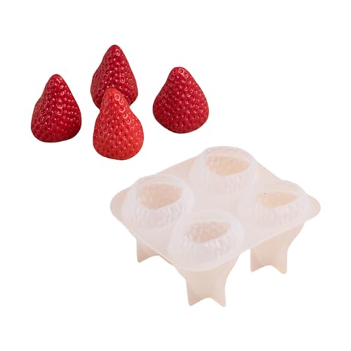 HOOLRZI 3D-Formen mit Erdbeerduft, Gießformen, Silikonformen, Gipsformen, Seife, Formen HOOLRZI 3D-Formen mit Erdbeerduft, Gießformen, Silikonformen, Gipsformen, Seife, Formen von HOOLRZI