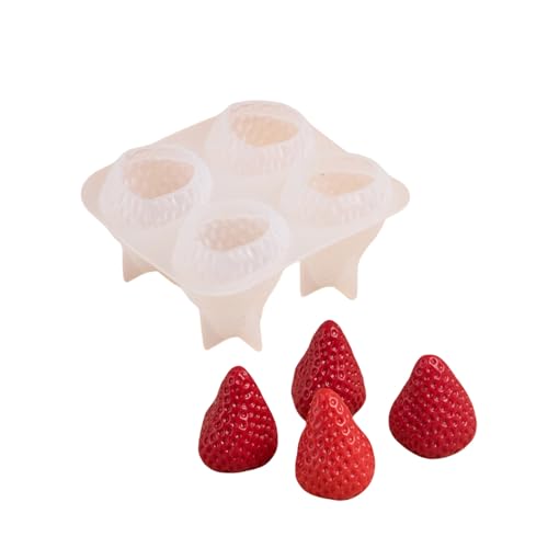 HOOLRZI 3D-Formen mit Erdbeerduft, Gießformen, Silikonformen, Gipsformen, Seife, Formen HOOLRZI 3D-Formen mit Erdbeerduft, Gießformen, Silikonformen, Gipsformen, Seife, Formen von HOOLRZI