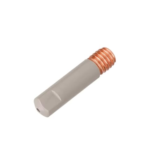 HOOLRZI Beschichtete leitfähige Schweißdüse, M6 x 25 mm, Kupferspitze für 15AK Schweißbrennerpistolen, Ersatzzubehör HOOLRZI Beschichtete leitfähige Schweißdüse, M6 x 25 mm, Kupferspitze für 15AK Schweißbrennerpistolen, Ersatzzubehör von HOOLRZI