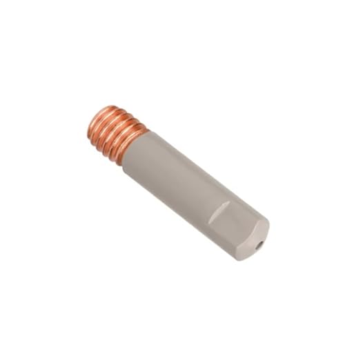HOOLRZI Beschichtete leitfähige Schweißdüse, M6 x 25 mm, Kupferspitze für 15AK Schweißbrennerpistolen, Ersatzzubehör HOOLRZI Beschichtete leitfähige Schweißdüse, M6 x 25 mm, Kupferspitze für 15AK Schweißbrennerpistolen, Ersatzzubehör von HOOLRZI